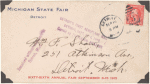 1915 Detroit, Michigan state fair aviation meet cover