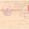 1915 Tucson, Arizona fair grounds aviation meet postal card