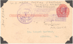 1915 Tucson, Arizona fair grounds aviation meet postal card