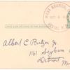 1916 West Branch, Michigan driving park aviation meet postal card