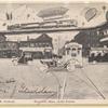 1910 Glidden dirigible postcard