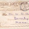 1918 New York, New York to Boston, Massachusetts first flight cover