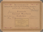 1918 paintings flown to Minneapolis by French military airplanes