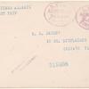 1918 New York, New York to Chicago, Illinois cover