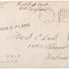 1918 Lock Haven, Pennsylvania to Washington, D. C. cover