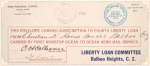 1918 Cristobal to Balboa Liberty Loan flight cover