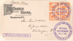 1919 Jahn special flight - Washington, D. C. cover