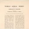 1919-20 demonstration flights by Glidden Aerial Derby Around the World article