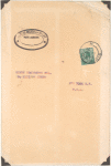 1919-20 demonstration flights by Glidden Aerial Derby Around the World cover