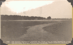 1909 Wright aeroplane speed test photograph
