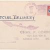 1921 Kansas City, Missouri - Omaja, Nebraska flight cover