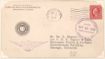 1922 springfield, Illinois - Chicago special flight