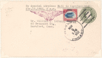 1922 Chicago, Illinois to Hartford, Conneticut flight cover