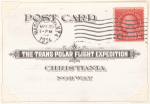 1924 Amundsen Trans-Polar Flight Expedition postcard