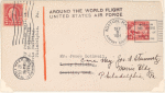 1924 Around the World flight cover