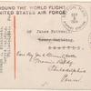 1924 Around the World flight cover