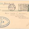 1925 Boston to Philadelphia McMillan Polar Expedition postal card
