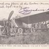 1910 Boston-Harvard Aero meet postcard