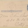 1911 Louisville, Kentucky aero military tournament postal card