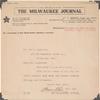 1912 Chicago to Milwaukee over water flight letter