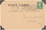 1912 Lexington, Ky. race track aviation meet post card