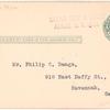 1912 Ocean City - Stone Harbor, N. J. reply postal card