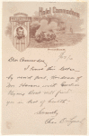 1913 Chicago to New York Curtiss Flying Boat letter