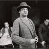 Roger Robinson (as Joe Moll) with unidentified actors in the stage production The Iceman Cometh