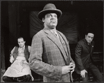 Roger Robinson (as Joe Moll) with unidentified actors in the stage production The Iceman Cometh