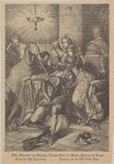 The murder of Rizzio, counsellor to Mary Queen of Scots. From an old engraving. Courtesy of the Old print shop.