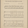 Two hearts that beat as one