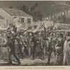 Lord Ripon and Mr. John Morley in Ireland : torchlight procession from Kingstown to Dublin.