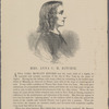 Mrs. Anna C.M. Ritchie.