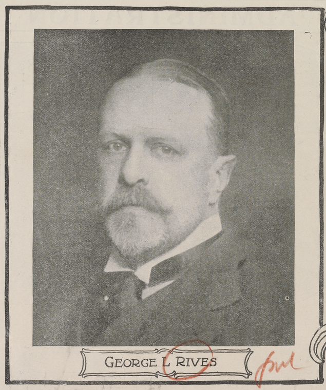 George Lockhart Rives. - NYPL Digital Collections