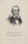 John J. Robinson. President of Marysville College, Tennessee. Moderator of the United Synod of the Presbyterian Church 1859