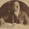 Picking up the reins of state government. Governor Franklin D. Roosevelt at his desk in the executive chambers in Albany