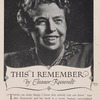 Eleanor Roosevelt.
