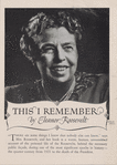 Eleanor Roosevelt.