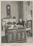 Theodore Roosevelt in his Mulberry Street office, when he was police commissioner of New York