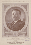 Sidney L. Smith's etched portrait of President Roosevelt.