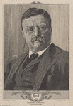 Theodore Roosevelt ; drawn by Franklin Booth ; copyright 1912 by P.F. Collier & Son ; courtesy of Collier's weekly, New York.