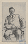 Theodore Roosevelt drawn by George T. Tobin.