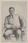 Theodore Roosevelt drawn by George T. Tobin.