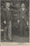 Governor Roosevelt and Senator Wolcott, at Oyster Bay, July 12.