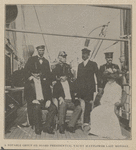 A notable group on board presidental yacht Mayflower last Monday.