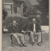 President Roosevelt and Senator Fairbanks. (At the president's home, Sagamore Hill, Oyster Bay, New York, July 11, 1904)