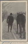 As horseman.