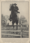 As horseman.