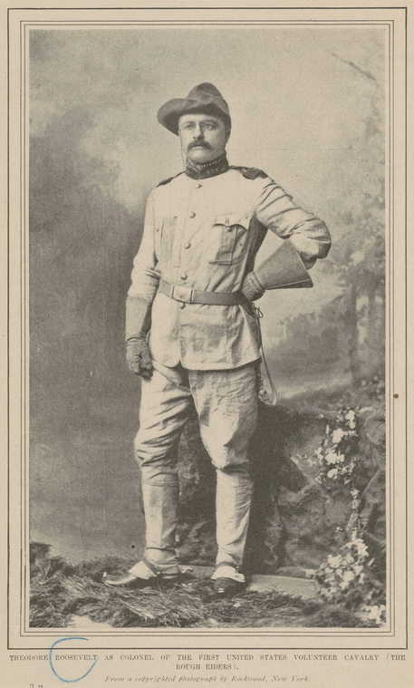 Theodore Roosevelt Rough Riders Uniform Colonel Theodore Roosevelt