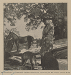 Mr. Roosevelt in camp near Colorow Mountain, Colorado, on his recent cougar hunt.